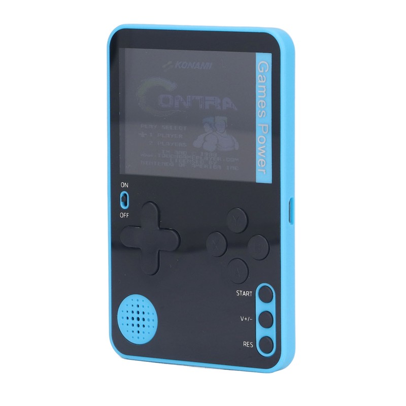Blue Handheld Game Console Retro Portable Game Player Video Games