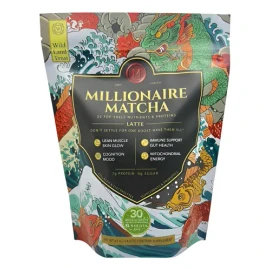 Matcha Orgánico Millionaire Matcha  Ceremonial Grade Organic Matcha, 14.5 oz                                                                          