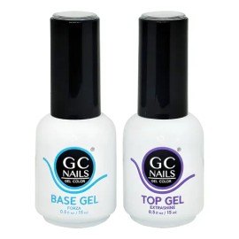 Base  Top Gel 3 Pasos Uñas Gel Gc Nails