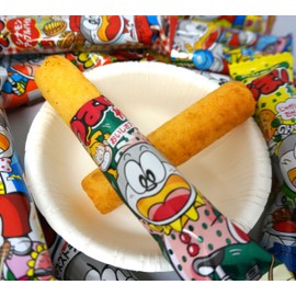 Assorted Japanese Junk Food Snack "Umaibo" 100 Packs of 11 Types