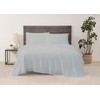 CANNON - Solid Percale 4 Piece King Sheet and Pillowcase