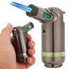 Refillable Butane Torch Lighter - Super Long Flame, Windproof, Adjustable