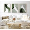 Abstract Green Wall Art | Set of 3 Prints |