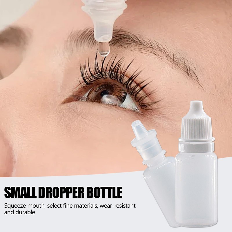 XWYDZ 20 Pcs 10ml Dropper Bottle, 10ml Bottles, Dropper Bottle