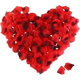 Loiina Rose petals 3000 pieces for birth, wedding decoration, Valentine's Day, birthday party decoration, romantic atmosphere.
