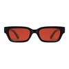 VANLINKER Polarized Trendy Small Skinny Square Cat Eye Sunglasses for