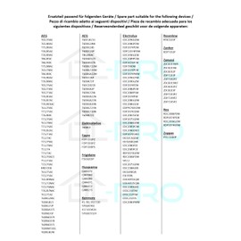 DL-pro Lint Filter for AEG Electrolux Zanussi 136601901/4 1366019014 High-Quality Lint Filter Lint Filter 325 x 119 x 75 mm for Efficient Lint Removal in Tumble Dryer Washer Dryer