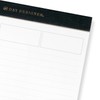 Day Designer Premium Planning Pad with 3-Column Lined Notes, Charcoal
