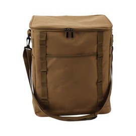 Camping Insulated Food Cooler Bag Outdoor Portable Cooler Box Outdoor Camping BBQ Picnic Lunch Bento Box Khaki
