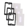 ORFOFE 3pcs Gang Mounting Stand Cable Pass Through Insert American
