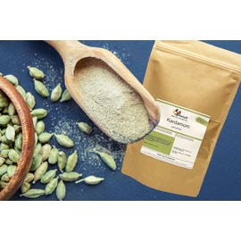 Cardamom Ground 200 g - Premium Quality from Guatemala - High Quality Ground Cardamom Seeds - Cardamom Powder for Tea/Coffee - Cardamom - as Mulled Wine Spice, Christmas Spice by my-mosaik (200)