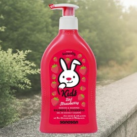 Sanosan/Kids/Strawberry/400ml/1Pc