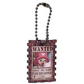One Piece Wanted Portrait Chopper Charm Keychain