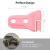 8PCS Door Hinge Cover Trim Accessories for 2018-2024 Jeep Wrangler