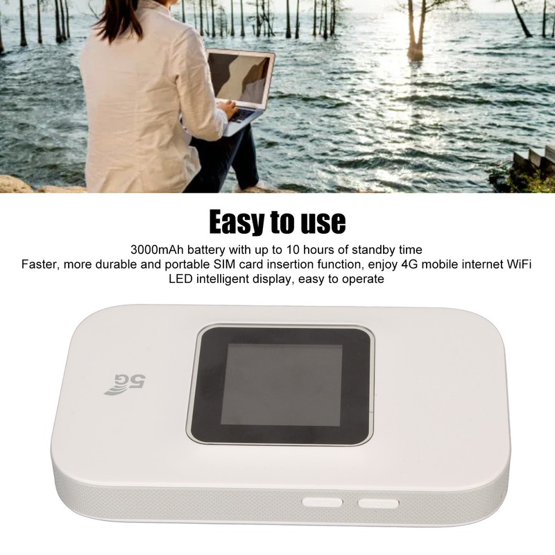 4G Mobile WiFi Hotspot Support 10 Devices Connection Mini LTE