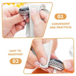 jojofuny 100pcs Jewelry Polishing Cloths Grey Cleaning Wipes for Durable and Compact Jewelry Care Versatile Cleaning Cloth for Daily Use