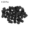 PATIKIL Bell End Stopper, 20 Pack Cord Rope Lock for