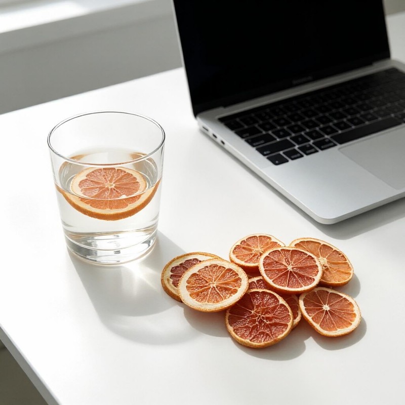 Dried Orange Slices,3.53oz /100g Sugar Free Natural Fruit for Cocktails,Christmas