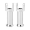 Passenger Foot Peg Mounts Kit 50500769 Silver Sturdy Stable High