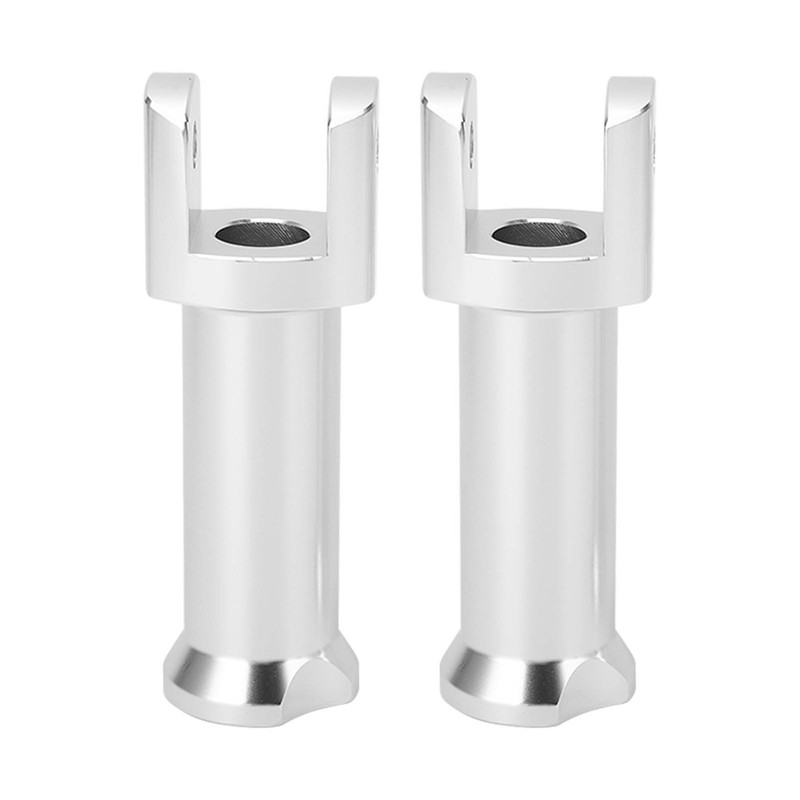 Passenger Foot Peg Mounts Kit 50500769 Silver Sturdy Stable High