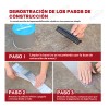 Cinta Impermeable Aluminio 10CMx10M Sellado Fugas Agua Resistente