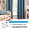 Zimoer 25 Weights for Curtains 12 g, Shower Curtain Weights,