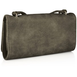 Fritzi aus Preussen Women's Flap01 Cross Vintage 457 Black Idol Shoulder Bag, Black idol