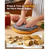 4-in-1 Tortilla Sealer Press, Tortilla Crimper Maker for 4”, 6”,