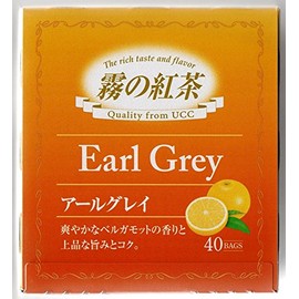 UCC Mist Tea Earl Grey Tea Bags, 40 Bags