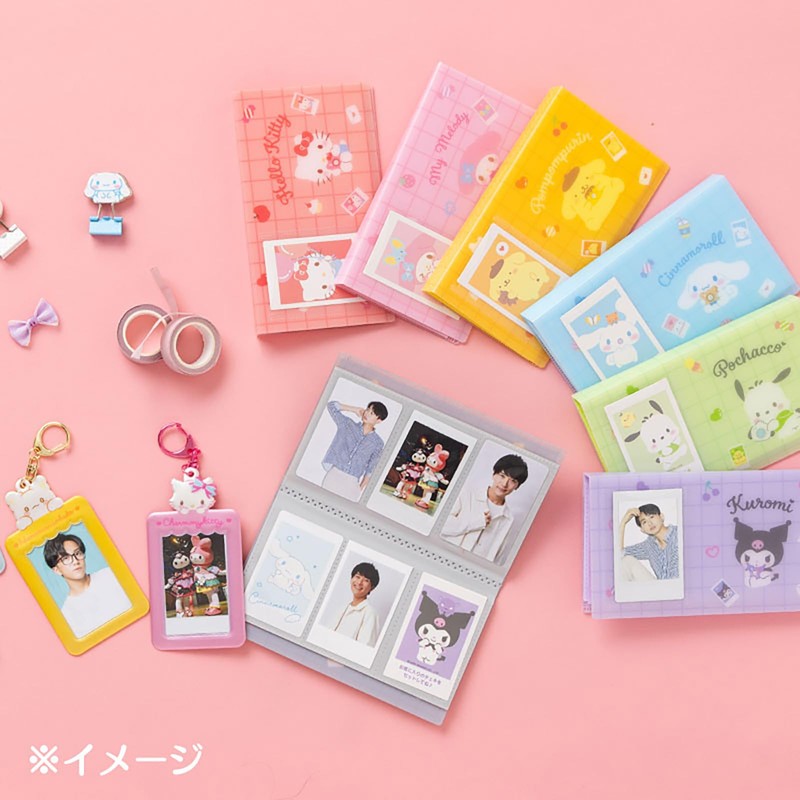 Sanrio 494135 Cinnamo Roll PVC Steel Holder for Cheki Cenamo
