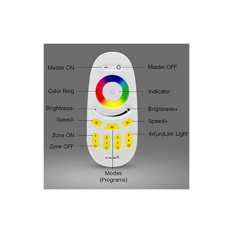 Mi Light Wireless 2.4G RF RGB + White/Warm White Controller
