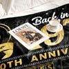 Yomaisky 50th Anniversary Blanket - Golden 50 Years of Marriage