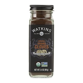 Watkins Gourmet Organic Spice Jar, Ground Cloves, 2.4 Ounce
