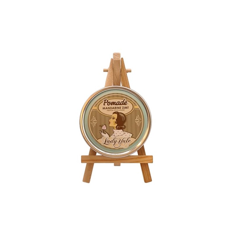 Pomade MANDARINE-ZIMT - LADY YULE - mittlerer Halt/medium hold -