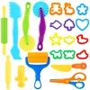 Dough Tools 21pcs Dough Tools Play for Kids Clay Accessories