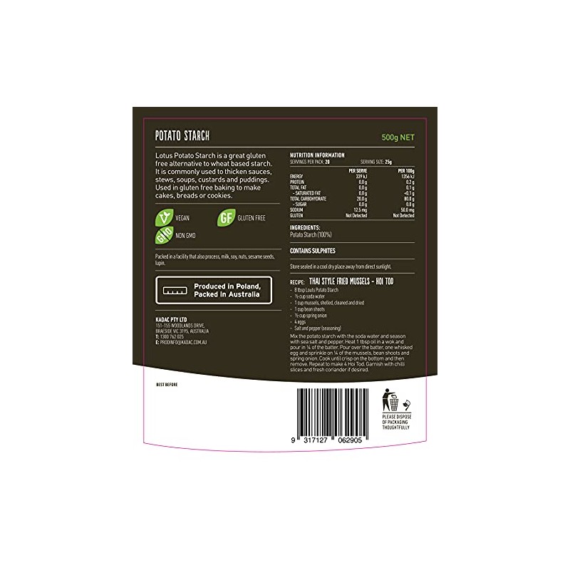 Lotus Potato Starch 500 g, 500 g