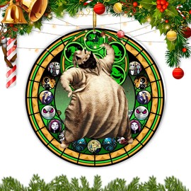 Horror Movie Christmas Ornaments for Tree - Scary Movie Christmas Tree Ornaments 2024 Xmas Ornament Gifts for Fans Women Men Family Friends