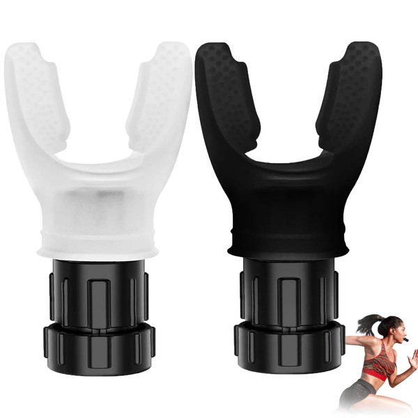 Lsydgn Pack of 2 Breathing Trainer, Lung Trainer, Breathing Trainer,