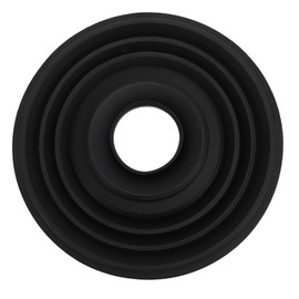 Camera Lens Hood Anti Reflective Reduce Glare Folding Silicone Soft Stretchy Lens Hood for Outdoor Photography 50mm/2.0in ID, for SLR 50‑70mm OD Lenses