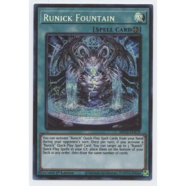 Runick Fountain - MP23-EN239 - Prismatic Secret Rare - 1st Edition