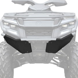 SLORIMOD Front Bumper Protection Plates for Can Am Outlander 500 700 G3L / Max/PRO/Max PRO 2023-2025 Accessories, Black Front Brushguard Protector Cover Skid Plates Replace #715005439 (2 PCS)