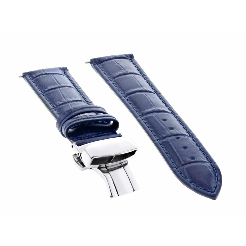 Ewatchparts 20mm Leather Watch Band Strap Compatible With Montblanc Museum