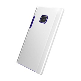 iBUFFALO docomo P-04D キズが付きにくい3Hハードケース ホワイト BSMPP04DHWH