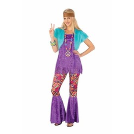 Rubies Groovy Girl Costume for Adults, Women's Small