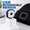 USB Rechargeable LED Beanie Hat for Men & Women –