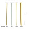 100% Biodegradable Environmentally Friendly Wheat Straws | 20 cm H