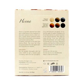 Henna Powder - Red Hair Dye - Fresh and Pure Organic - 7 ounce - Indian Natural Hair Care