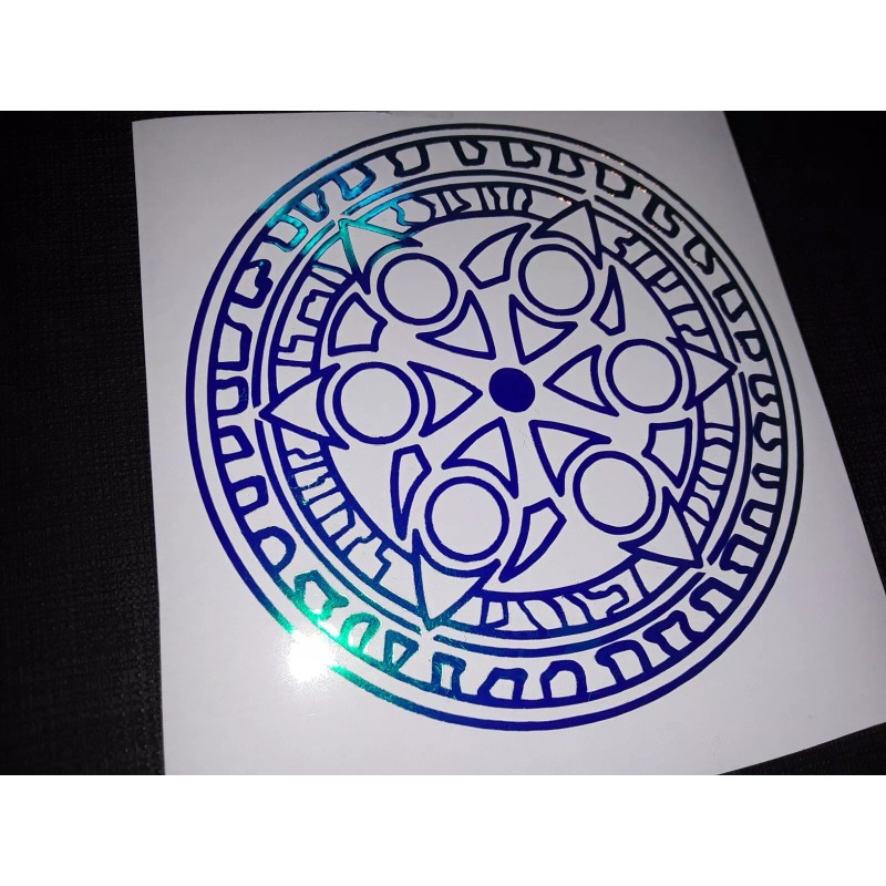 Frieren Magic Circle Holo Beyond Journey's End Sticker Vinyl Decal