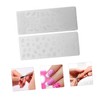 Healvian 3sets Double-ended Nail Art Stamping Kit Stamper Scraper Plates