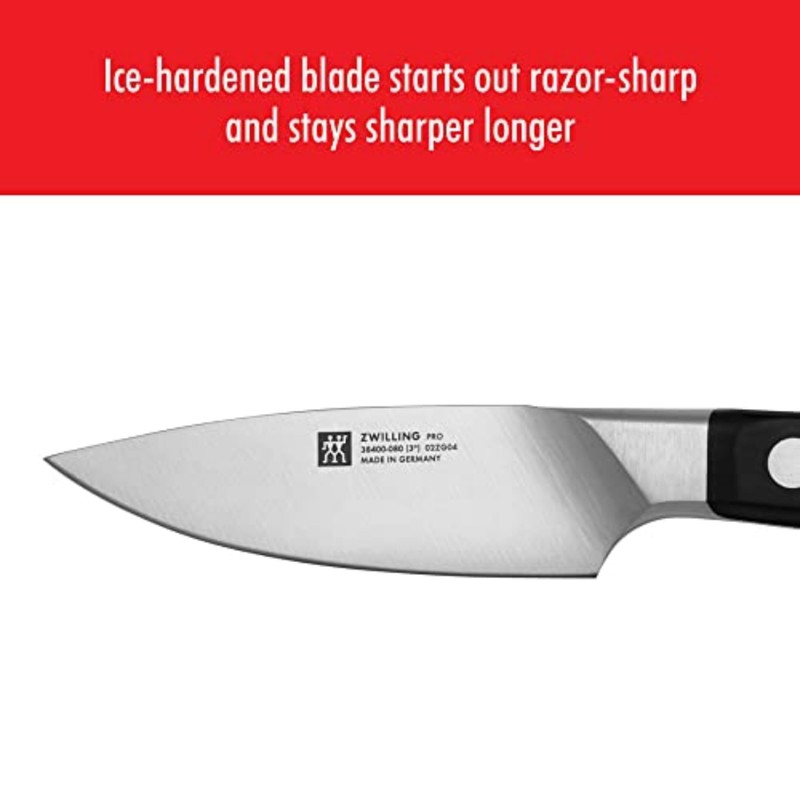 ZWILLING J.A. Henckels 3" Paring Knife, 3", Black